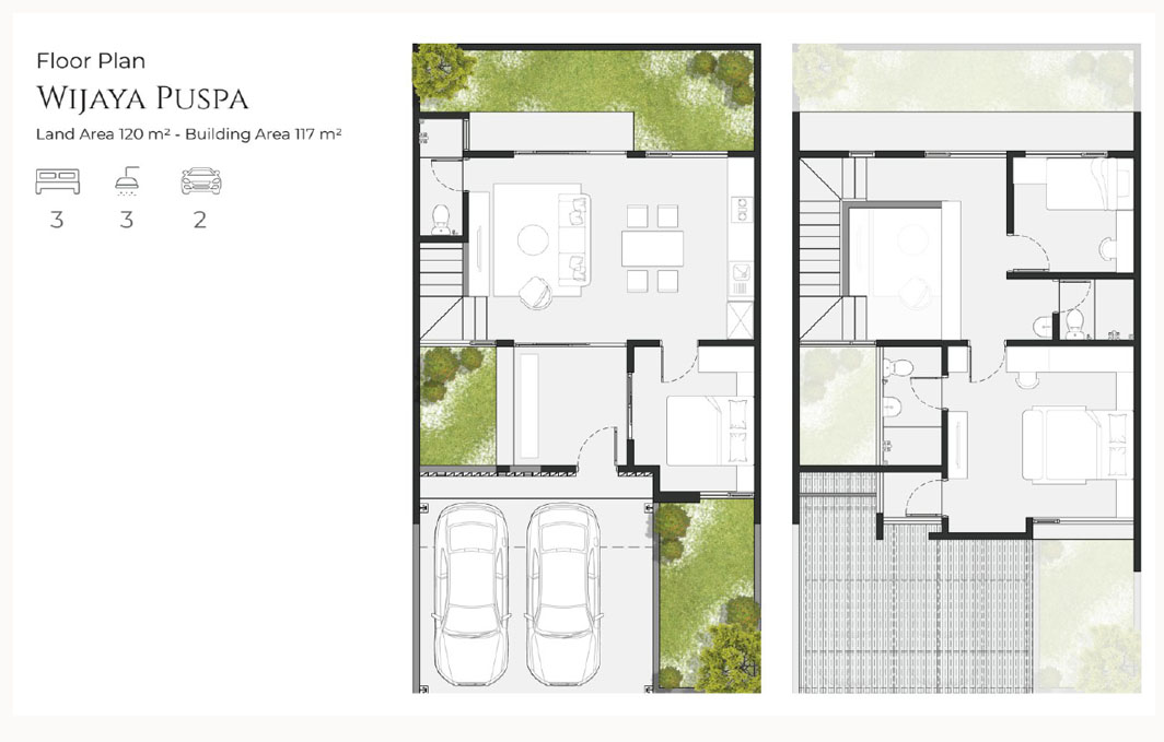 Rumah Wijaya Padma dan Wijaya Puspa
