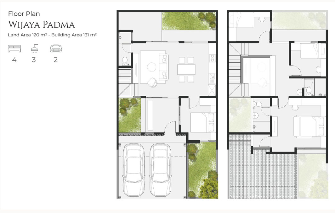 Rumah Wijaya Padma dan Wijaya Puspa